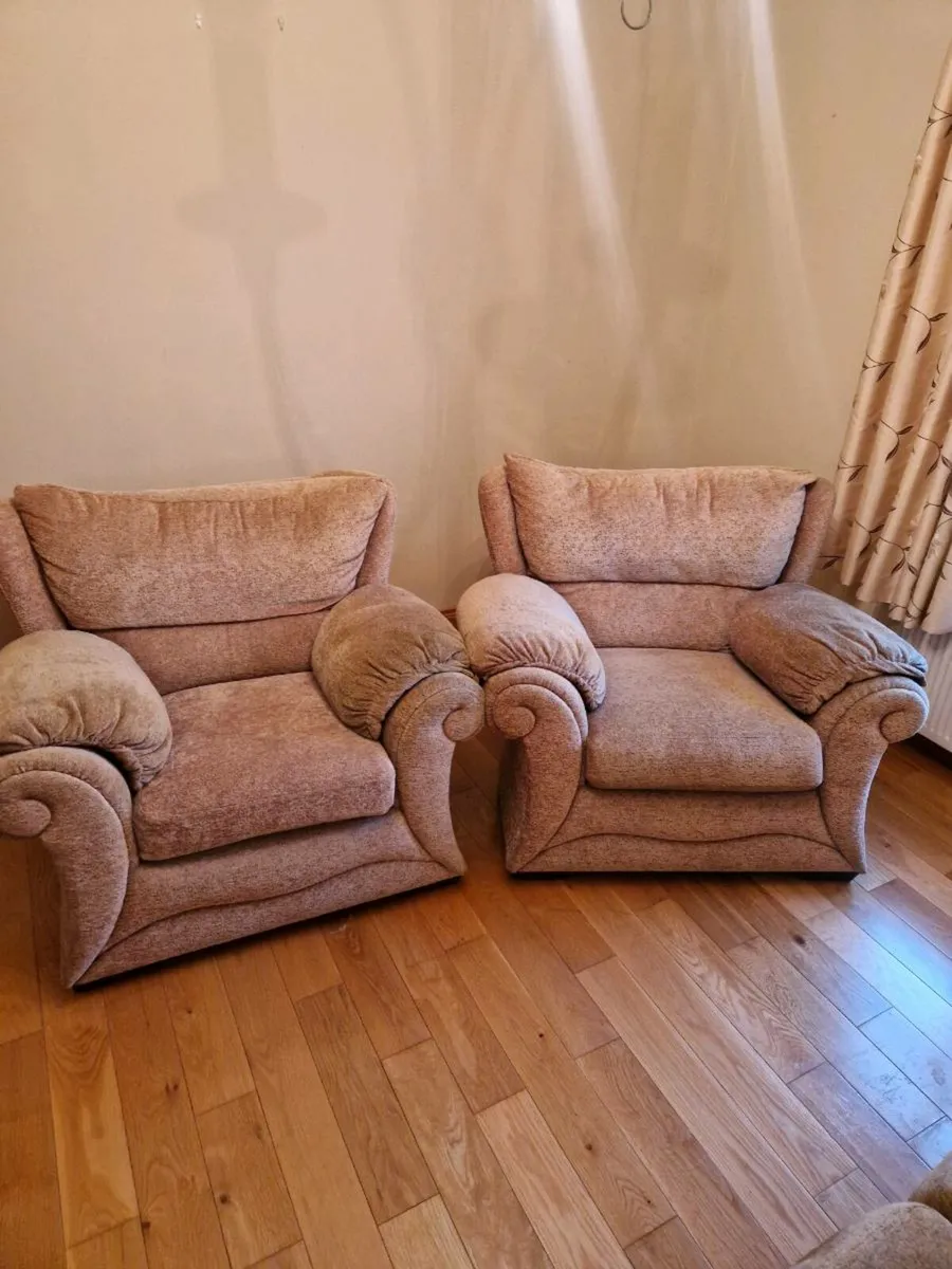 Couch & 2 armchairs - Image 2