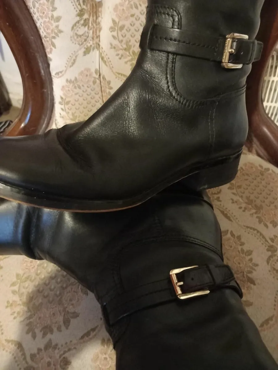 leather Michael Kors boots - Image 4