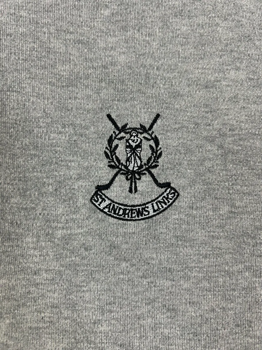 Bobby Jones's St Andrews Half Zip Golf Jumper M - Image 3