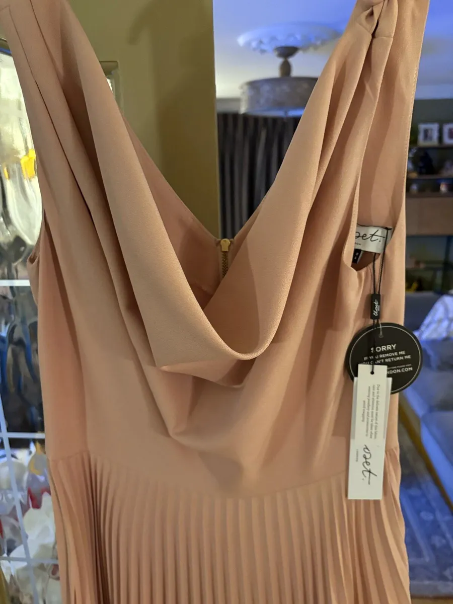 BNWT beautiful blush maxi dress size 8 - Image 3