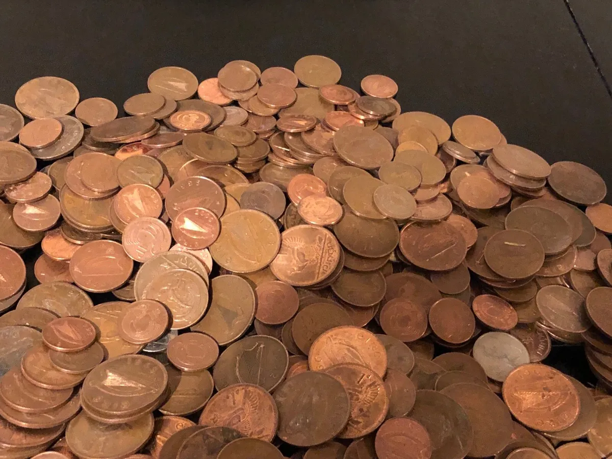 Coins huge lot of Irish coins - Image 4