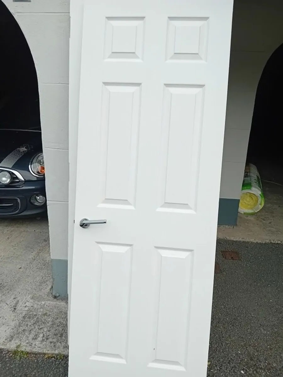 Doors with locks and hinges
