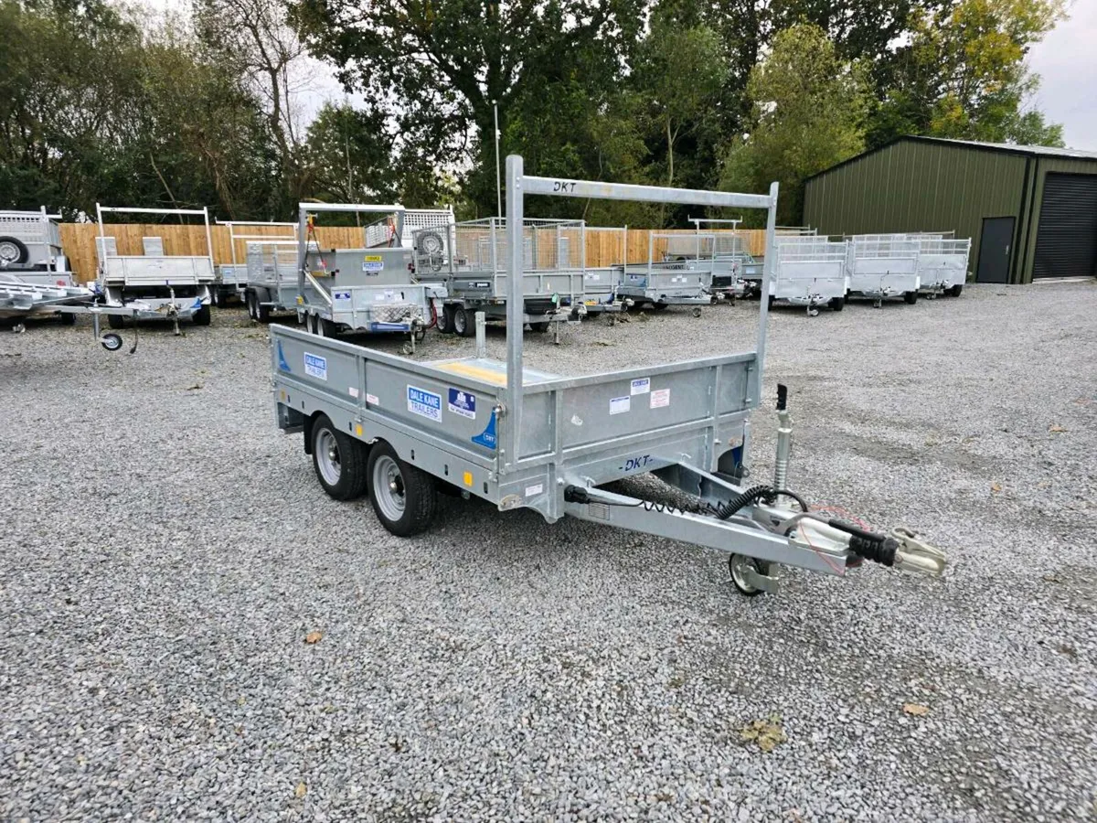 New Dale kane 8x5ft builders dropside trailer - Image 1