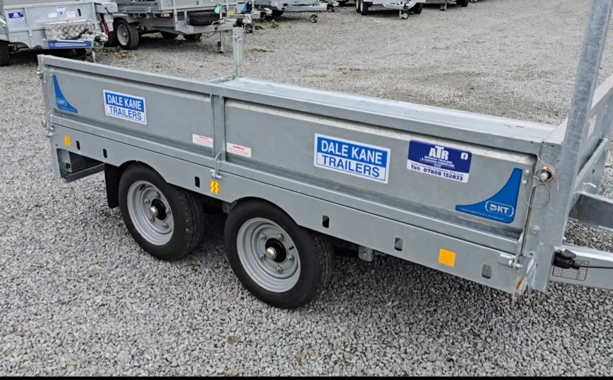 New Dale kane 8x5ft builders dropside trailer - Image 4