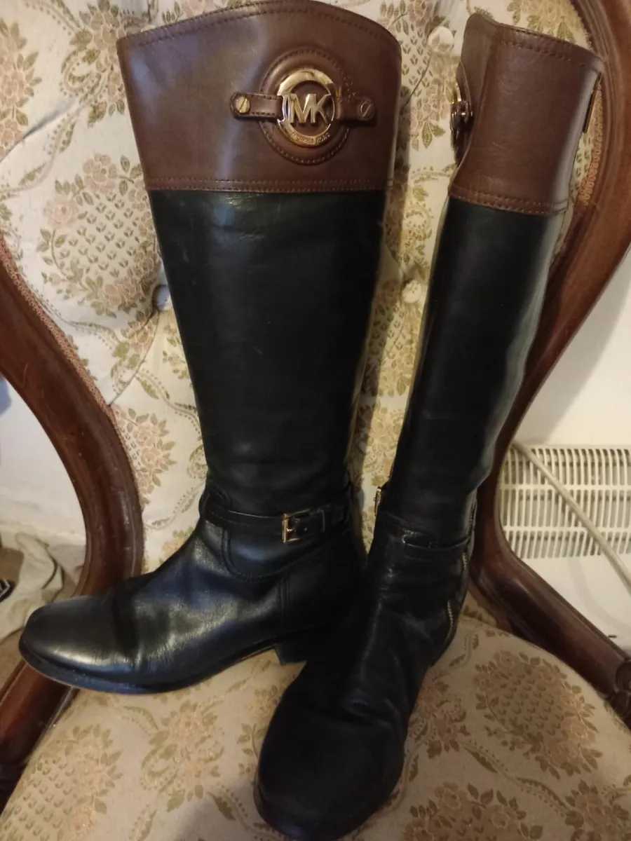 leather Michael Kors boots - Image 1