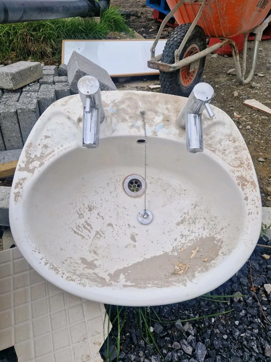 Sink and taps