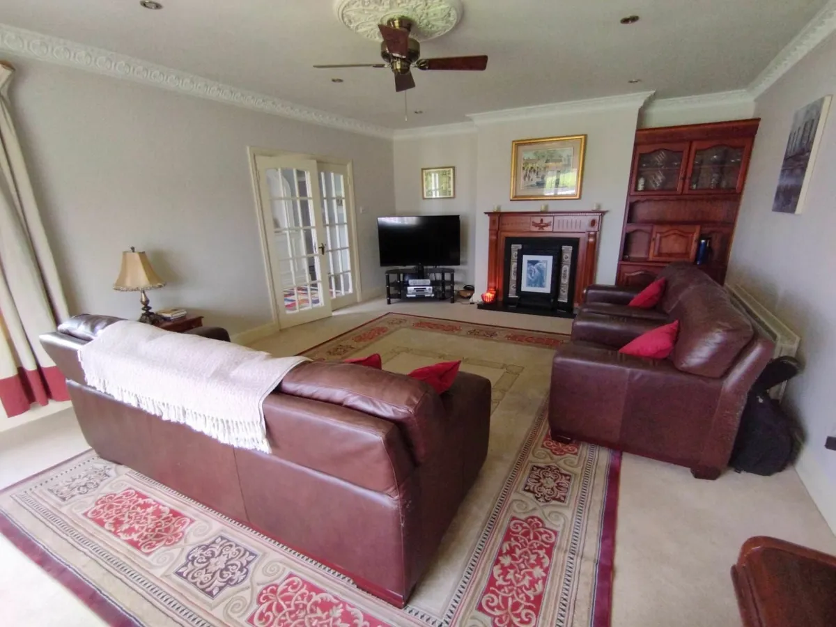 3-1-1 Living Room Suite in Chocolate Brown Leather - Image 2