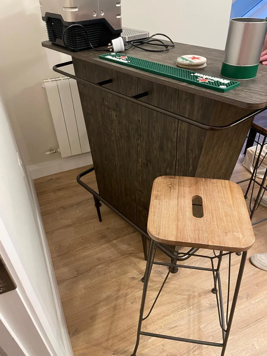 Home bar & bar stools for sale - Image 4