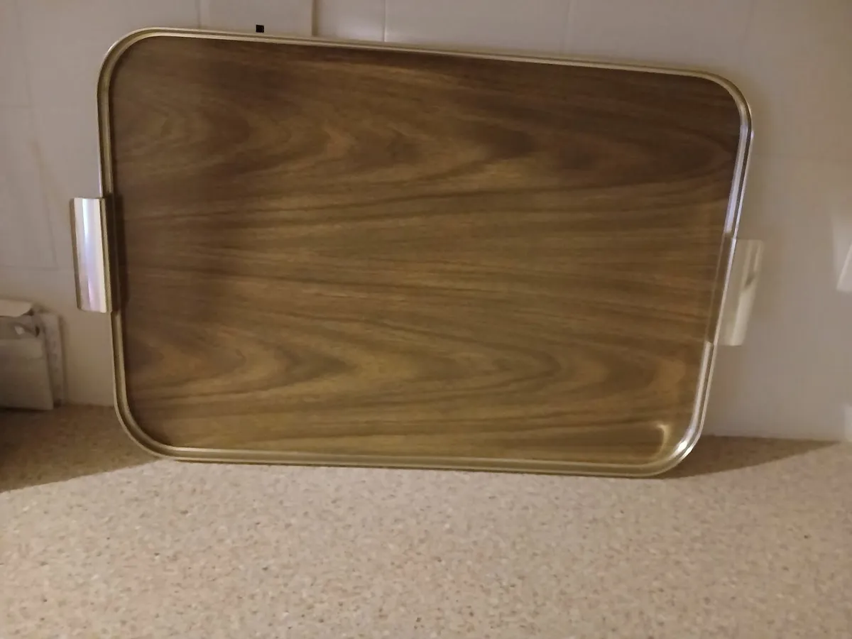 Vintage formica tea tray - Image 1