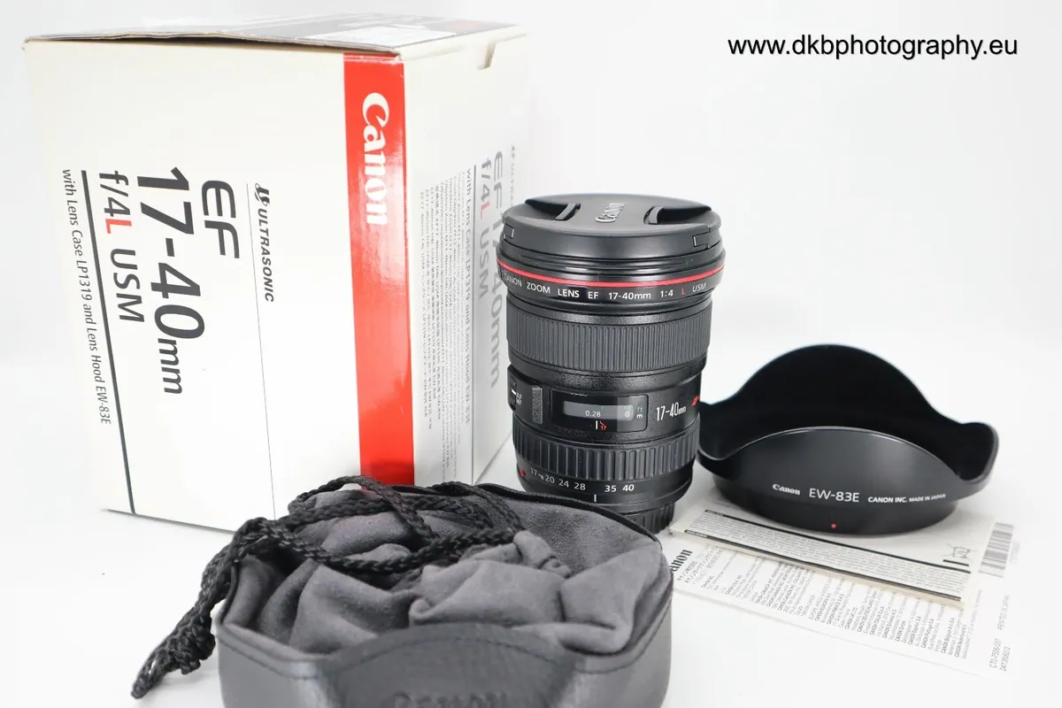 CANON EF 17-40mm F4L USM LENS #0454 - Image 1