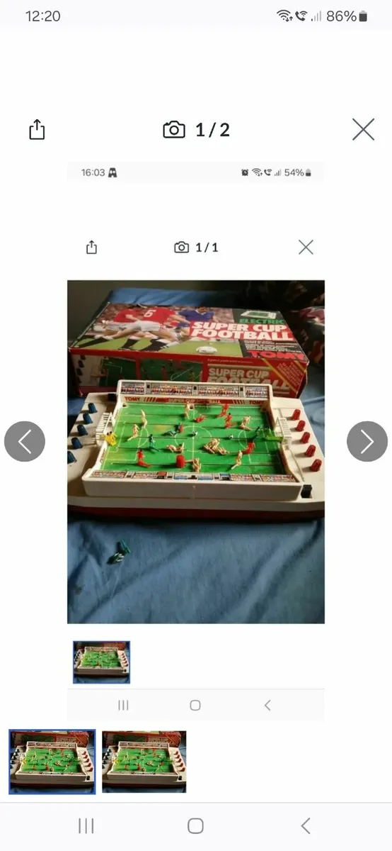 Vintage tomy footballgame - Image 1