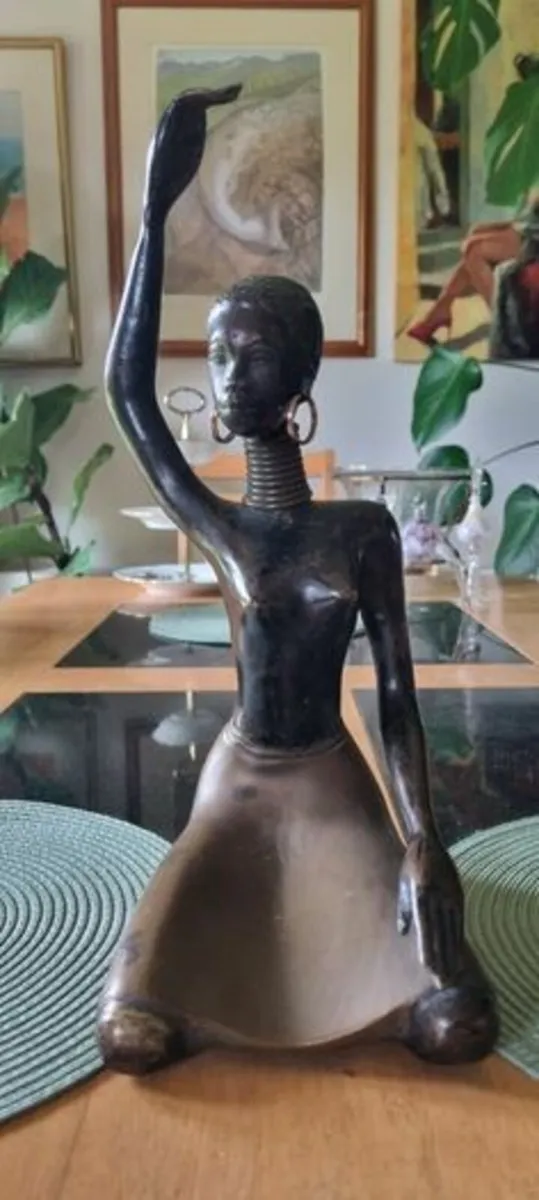 Karl Hagenauer brass statuette - Image 1
