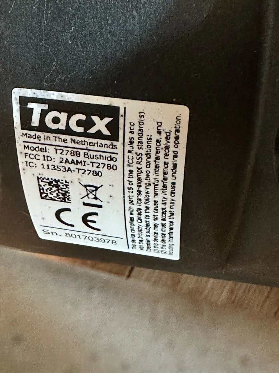 Tacx Bushido Turbo with Wheel - Image 3
