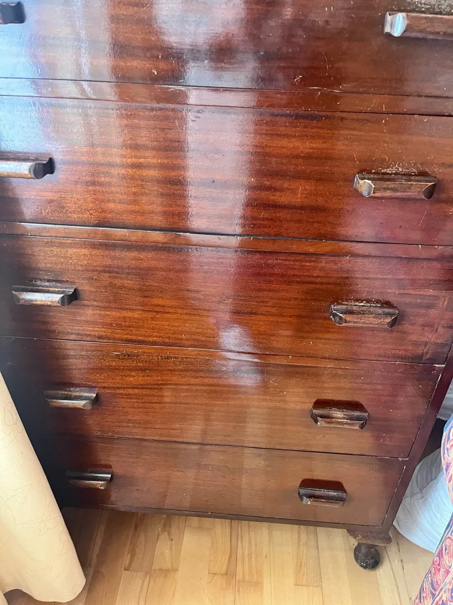 Mahogany drawers - Image 1