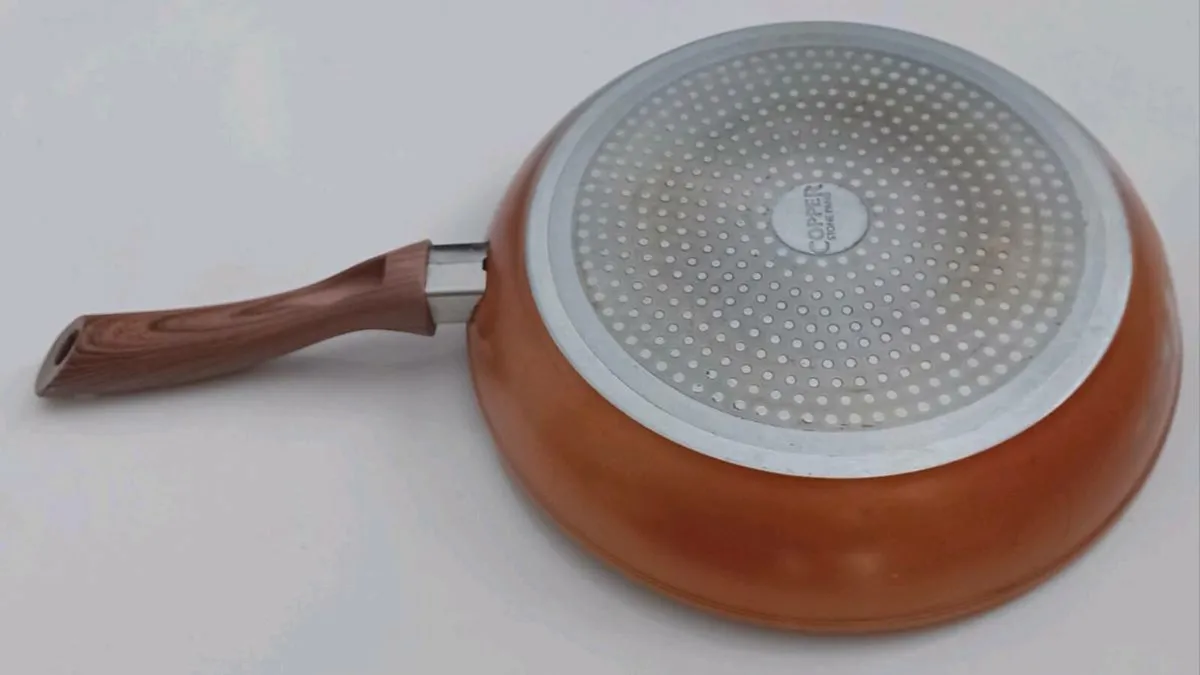 Copper Stone Pan As New - Image 3