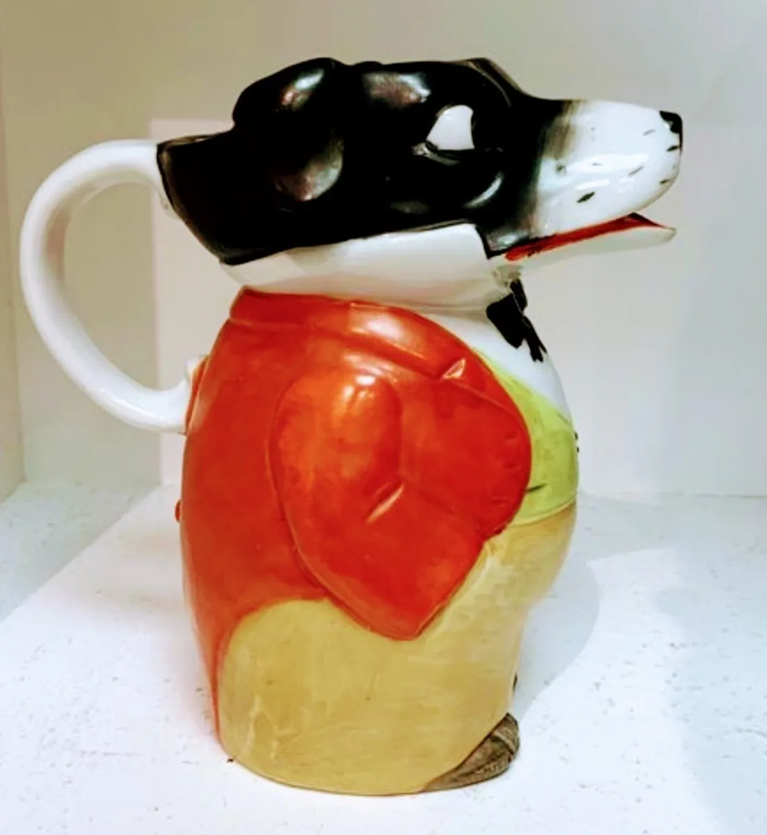 Antique porcelain jug year 1895 - Image 1