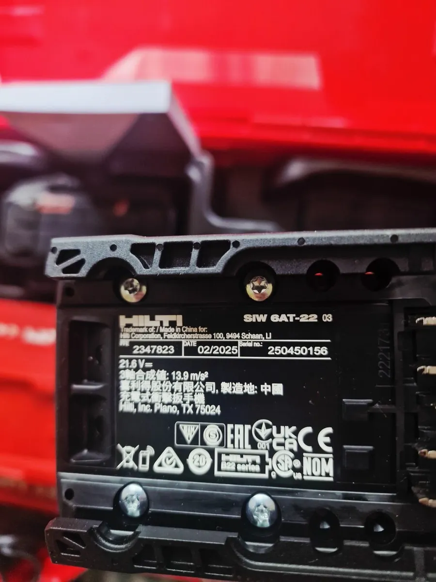 Hilti impact wrench SIW 6AT 2025 - Image 4