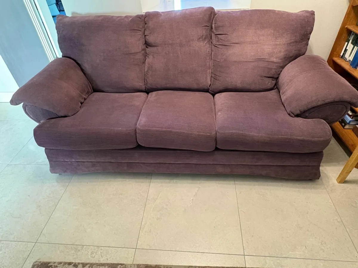 3 seater couch(sofa/settee) and armchair - Image 2