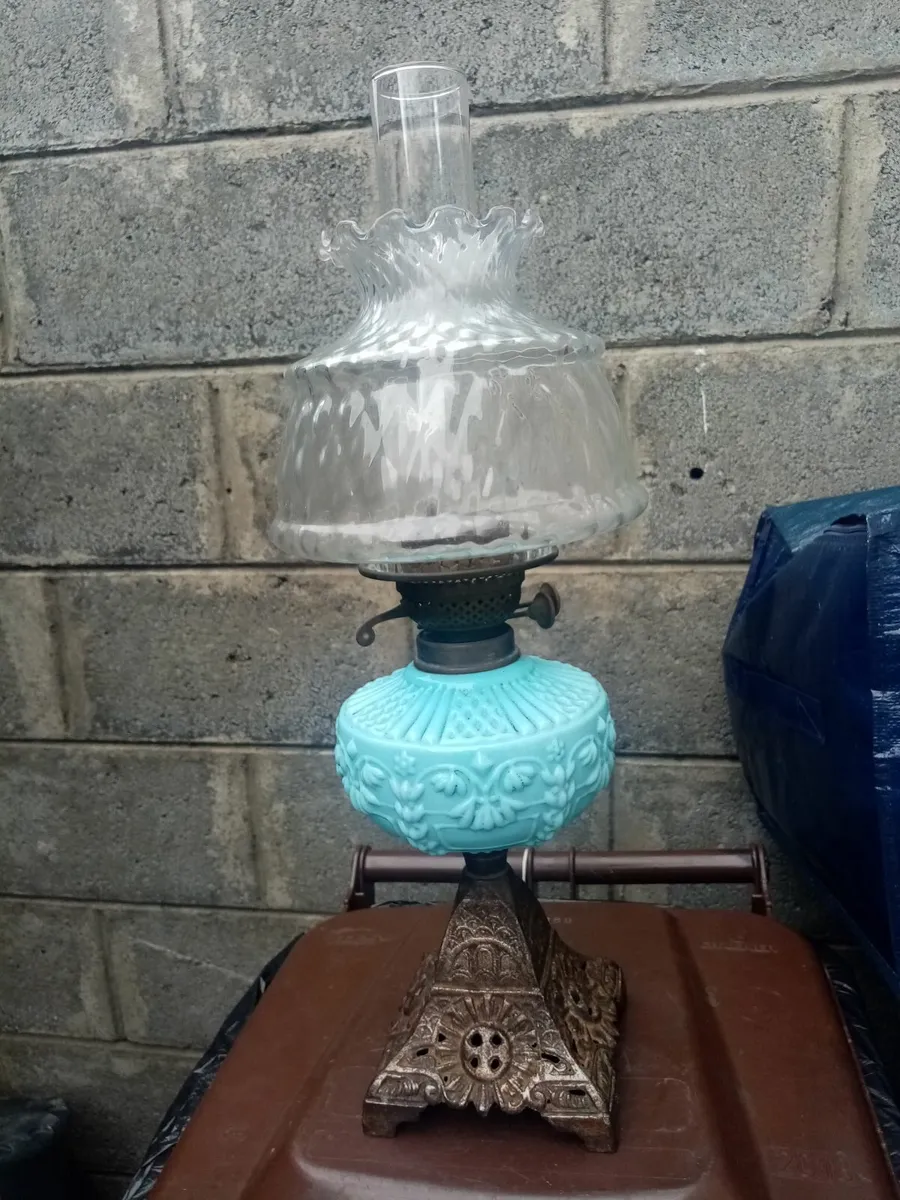 Victorian Oil Lamp - Image 1