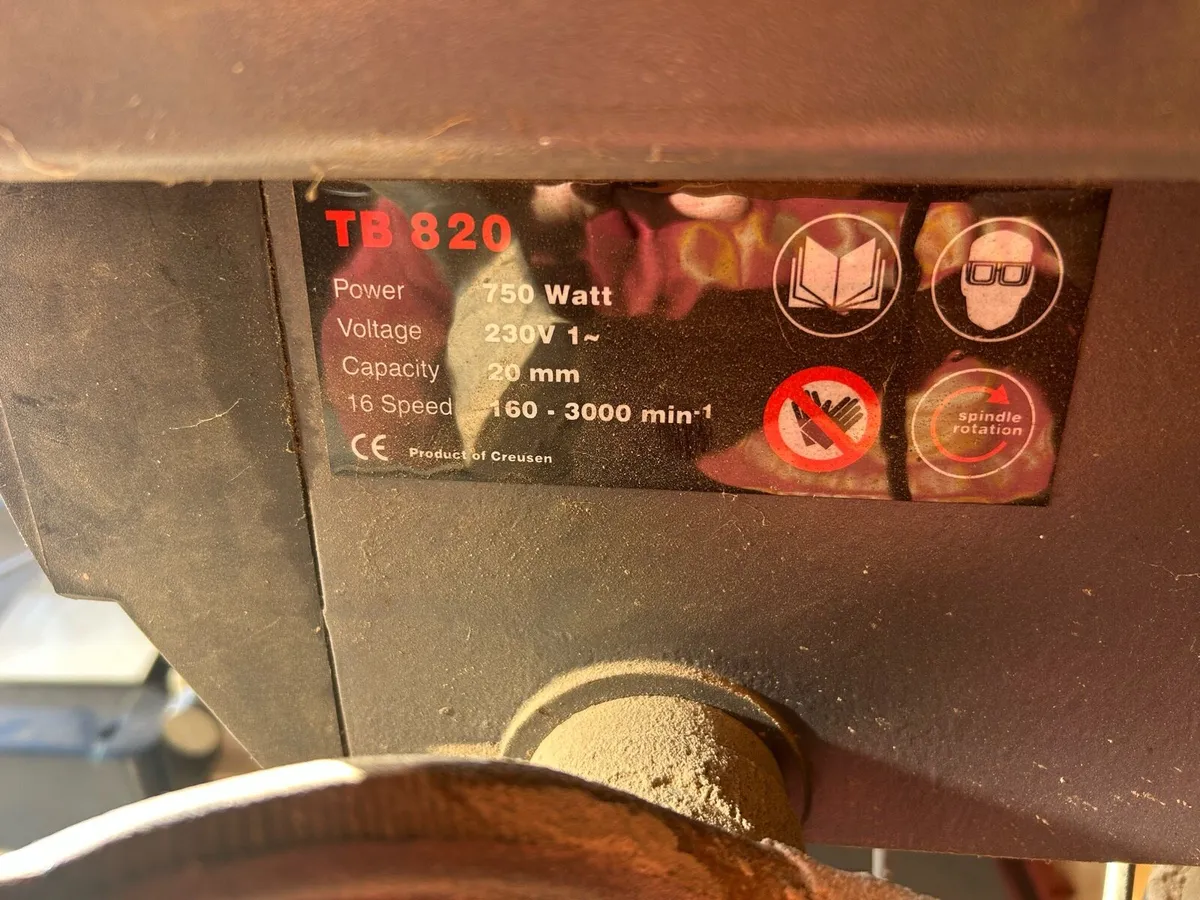 Single phase industrial pillar drill - Image 4