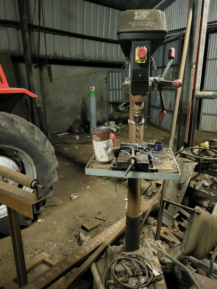 Sip heavy duty Pillar Drill  sold with drill bits