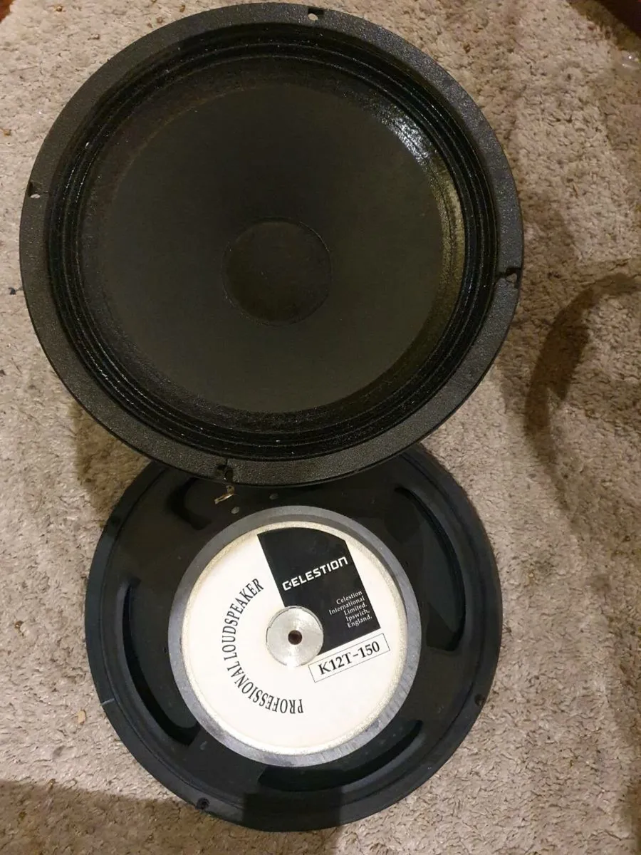 15 and 12  inch speakers - Image 1