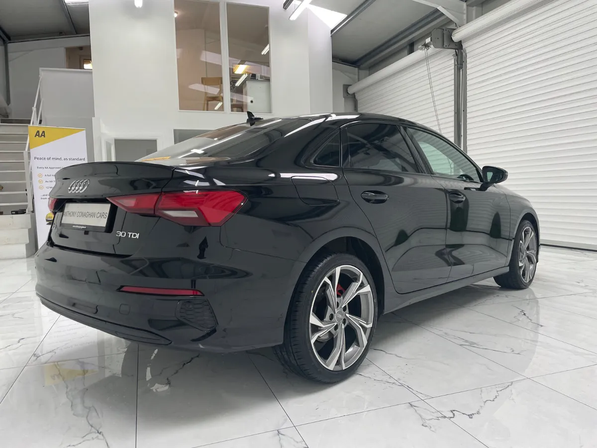 2021 (212 reg)  Audi a3 Tdi Saloon Blackline - Image 3