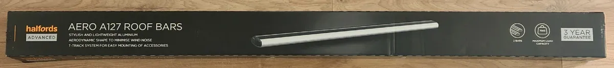 Halfords Roof Bars & Foot Pack for Qashqai - Image 1