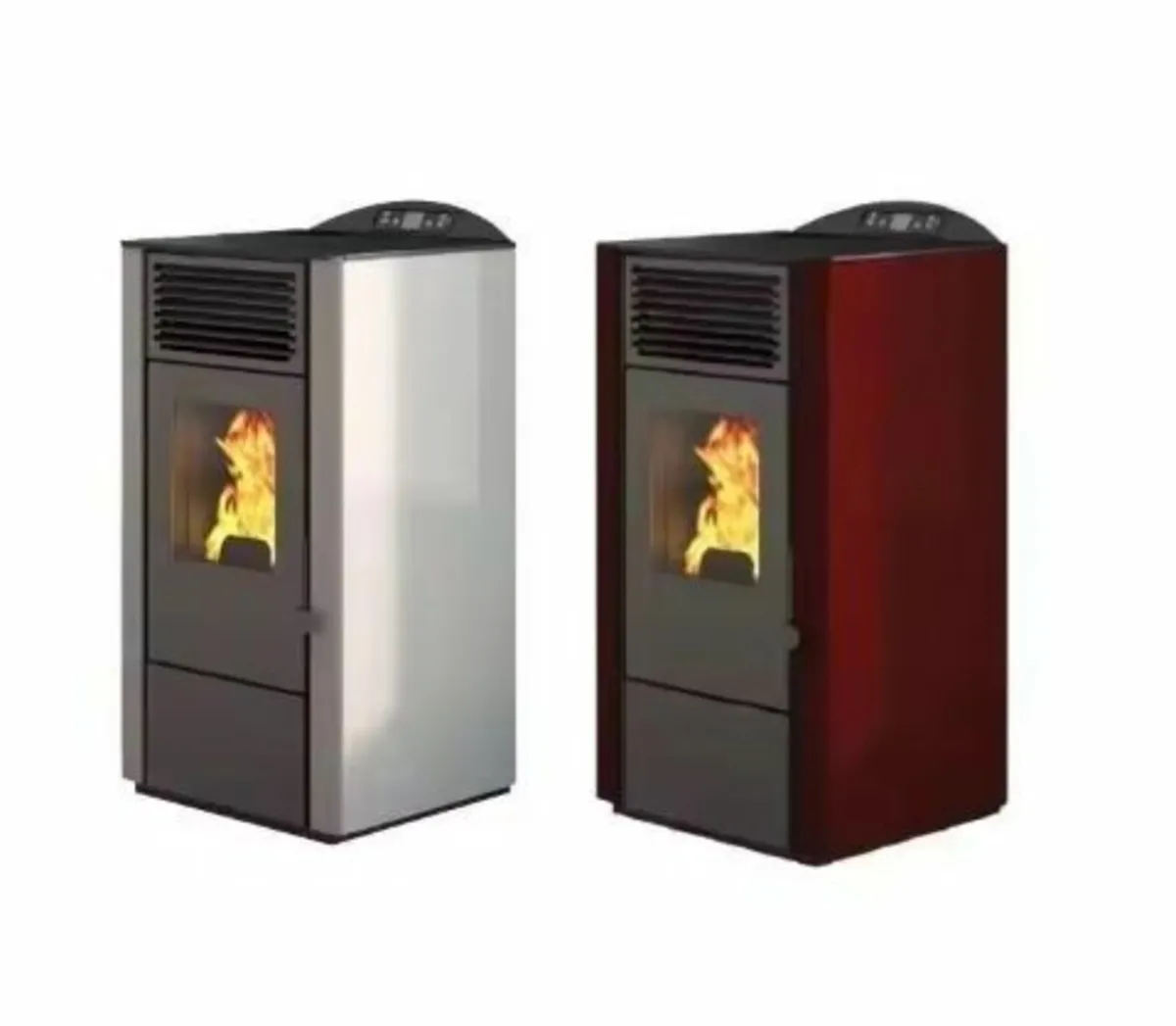Pellet stove with back boiler BURNiT Advant 18kW - Image 2