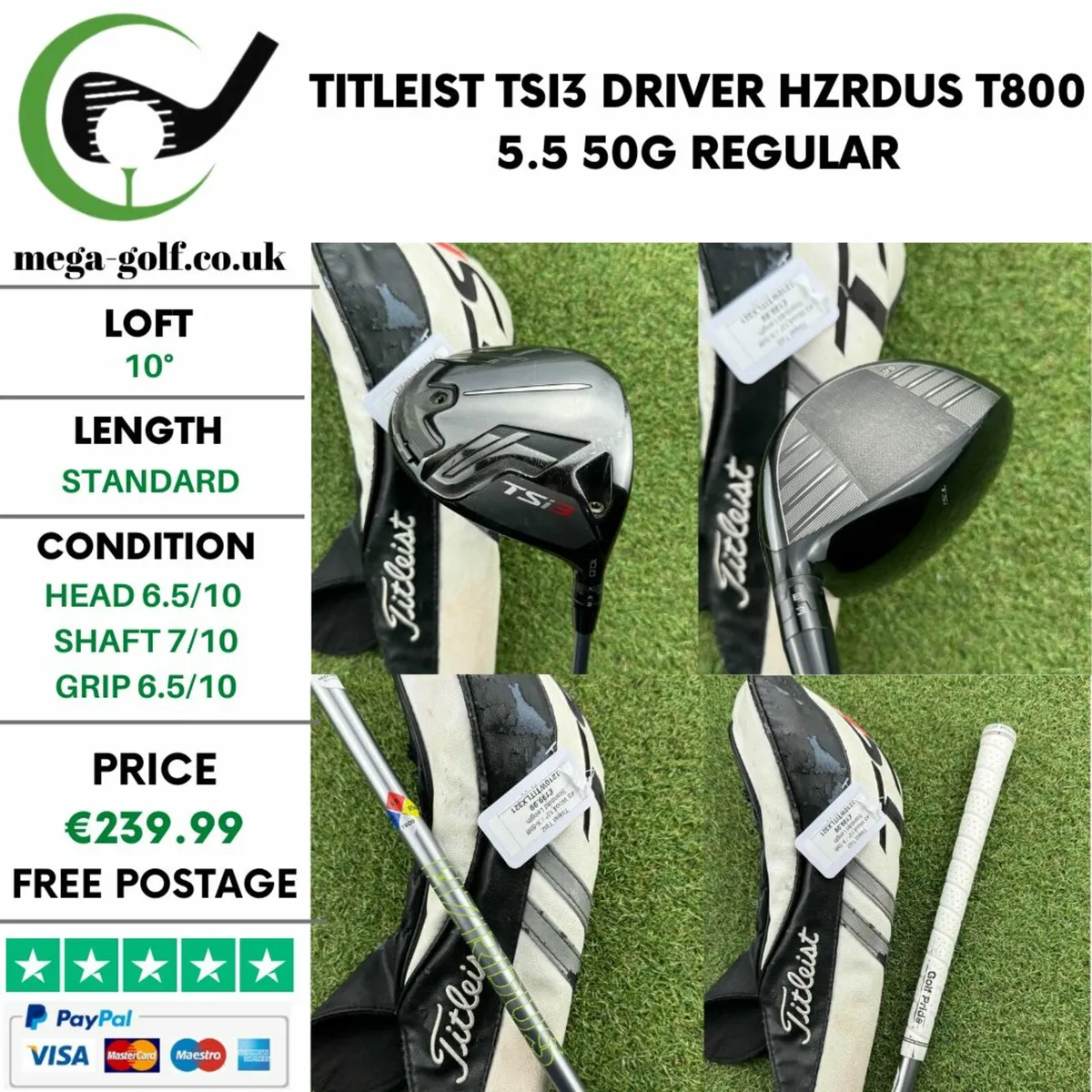 Titleist TSi3 Driver / 10° / Regular - Image 1