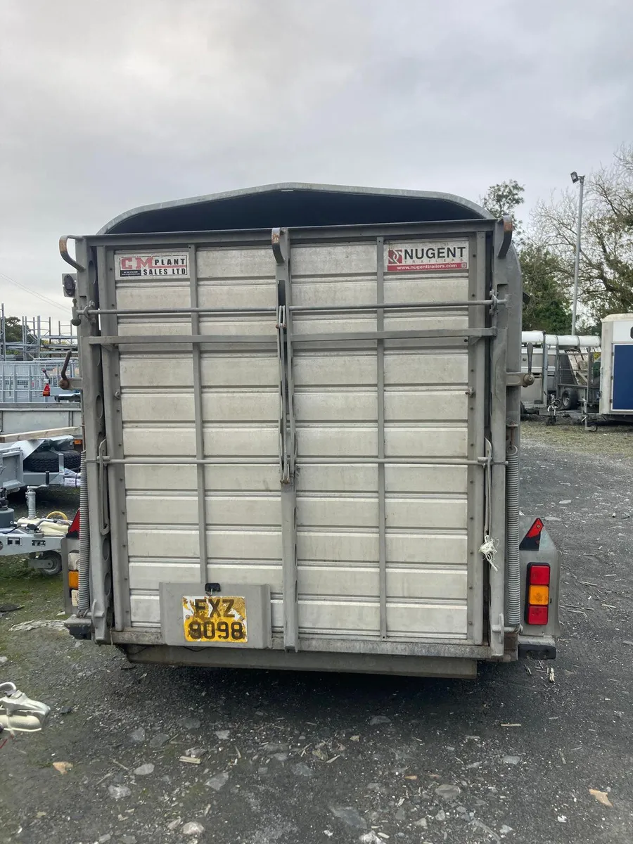 Trade sale Nugent 14ft Cattle Sheep Decks Trailer - Image 3