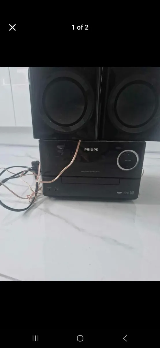 Phillips micro Hi-Fi System Bluetooth - Image 1