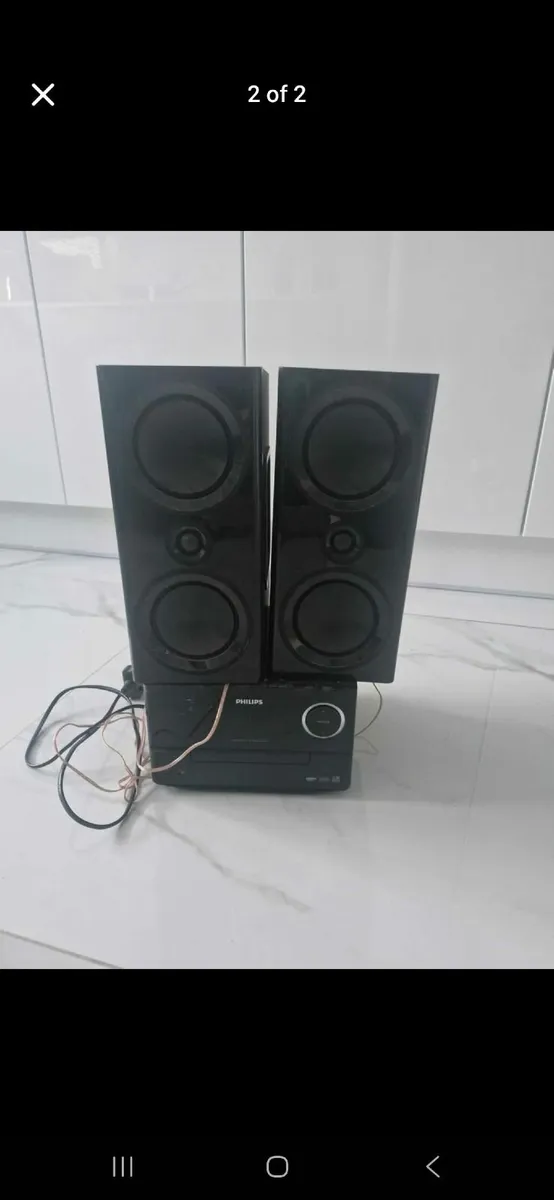Phillips micro Hi-Fi System Bluetooth - Image 2