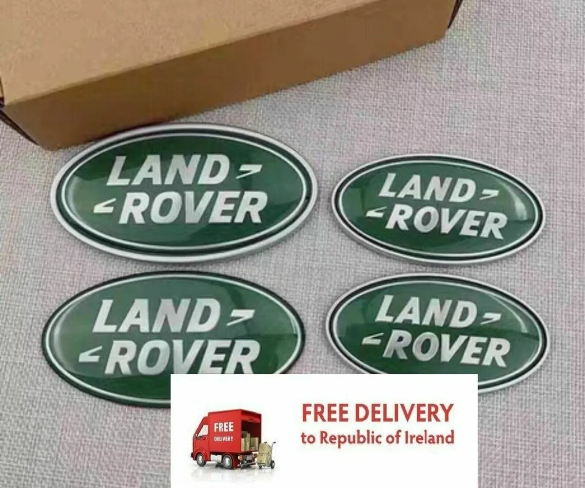 4 x Land Rover Badges - FREE POST - Image 1