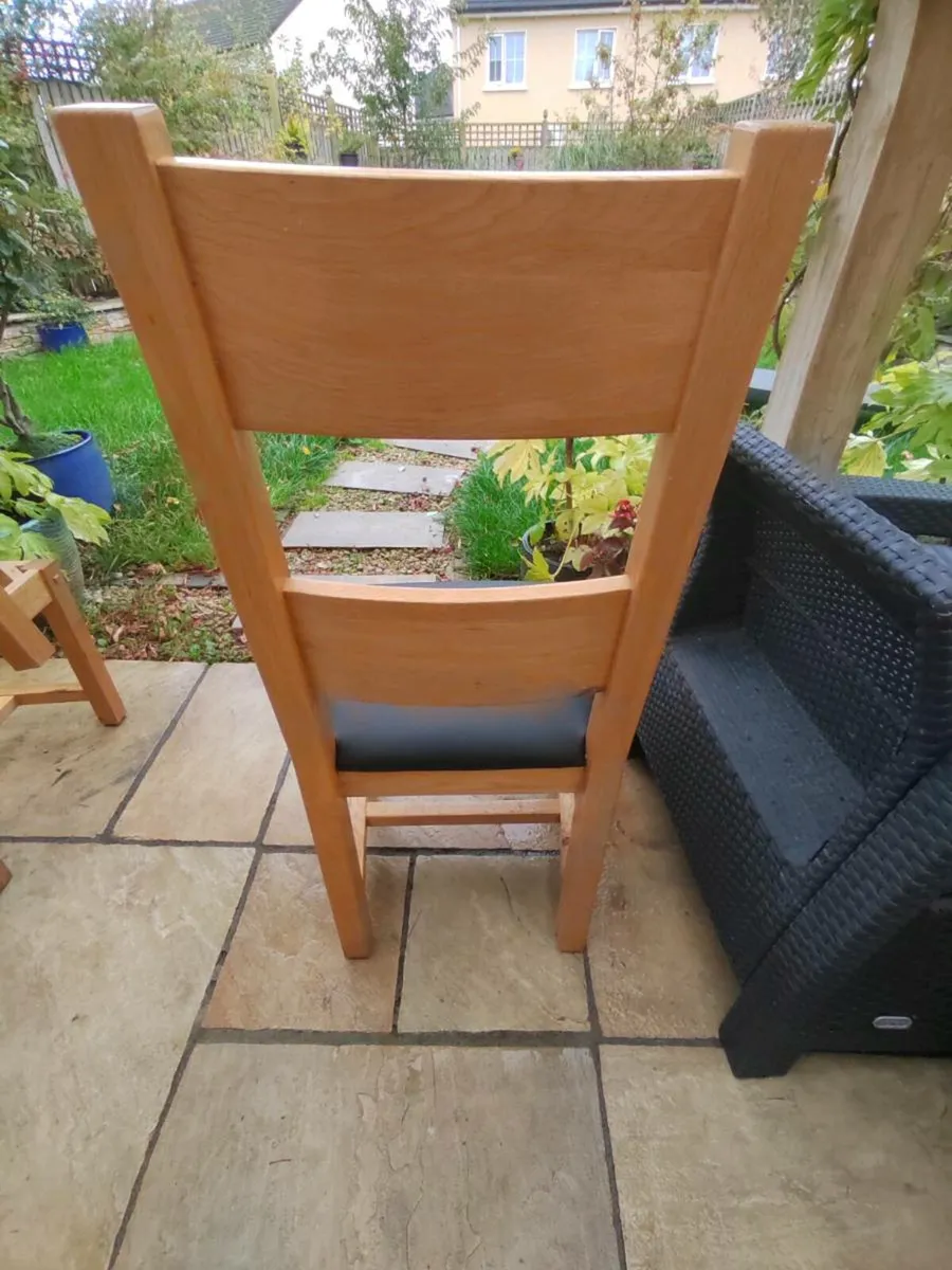 6 kitchen dining chairs - Image 3