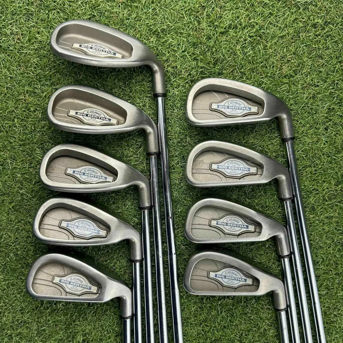 Callaway Big Bertha X-12 Irons / 3-Pw-Sw / Uniflex - Image 2