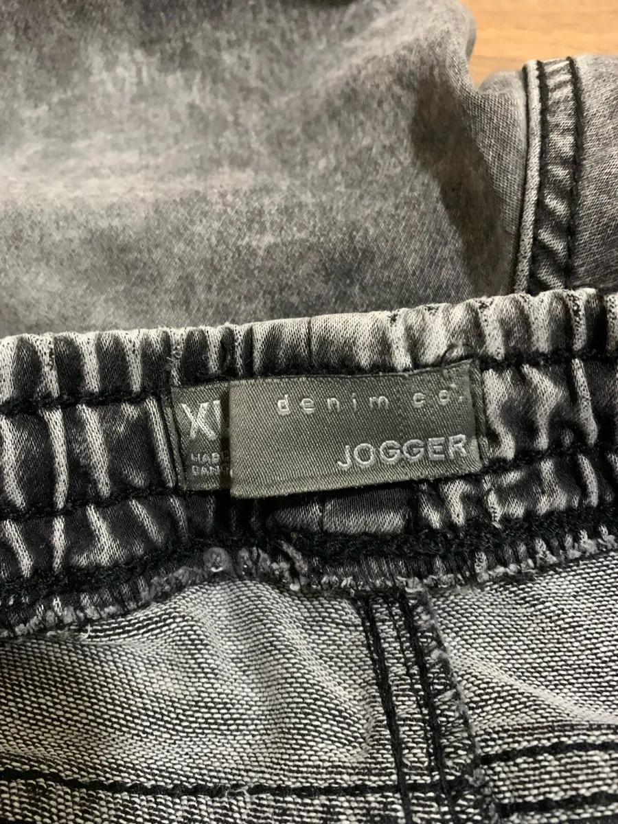 Mens Denim joggers - Image 3