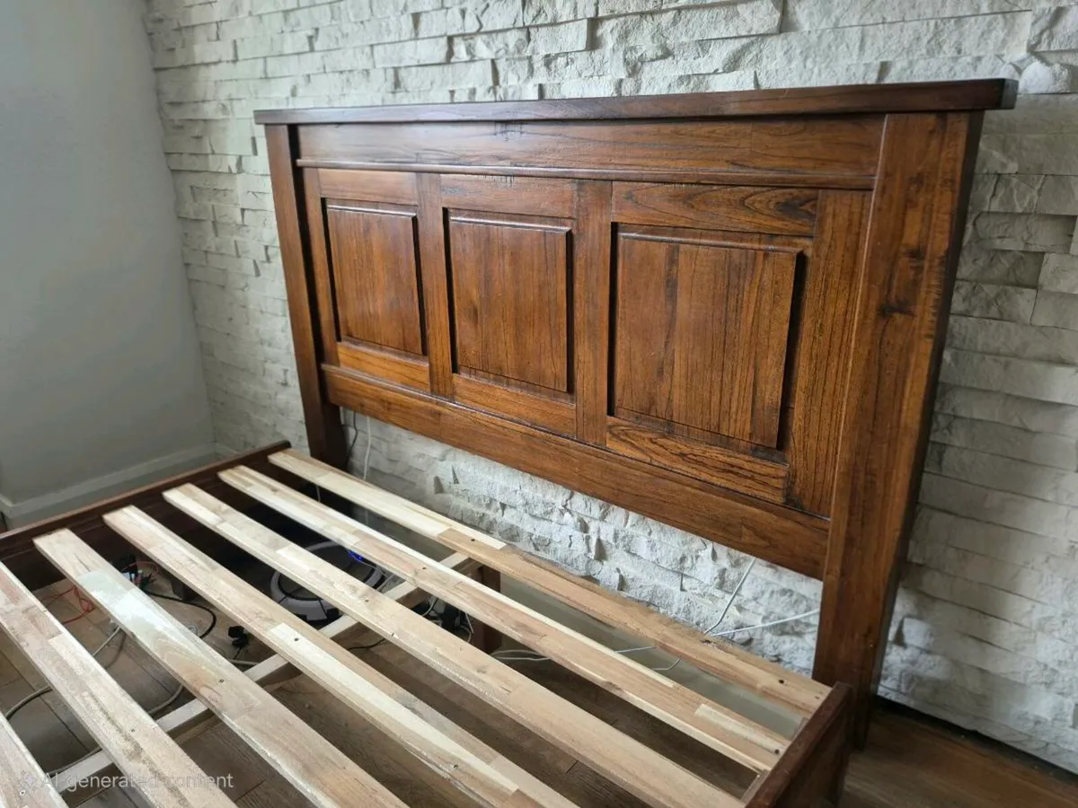 King size 6ft Bed frame Ez Living - Image 4