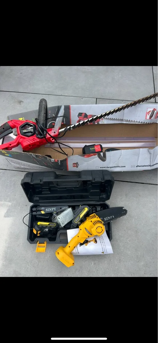 Mini chainsaw&hedge trimmer - Image 1