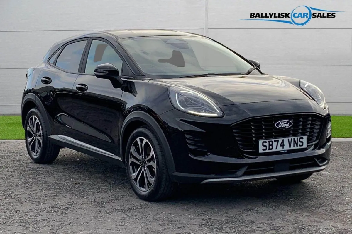 Ford Puma 1.0t 125PS Titanium in Black With 6K - Image 1