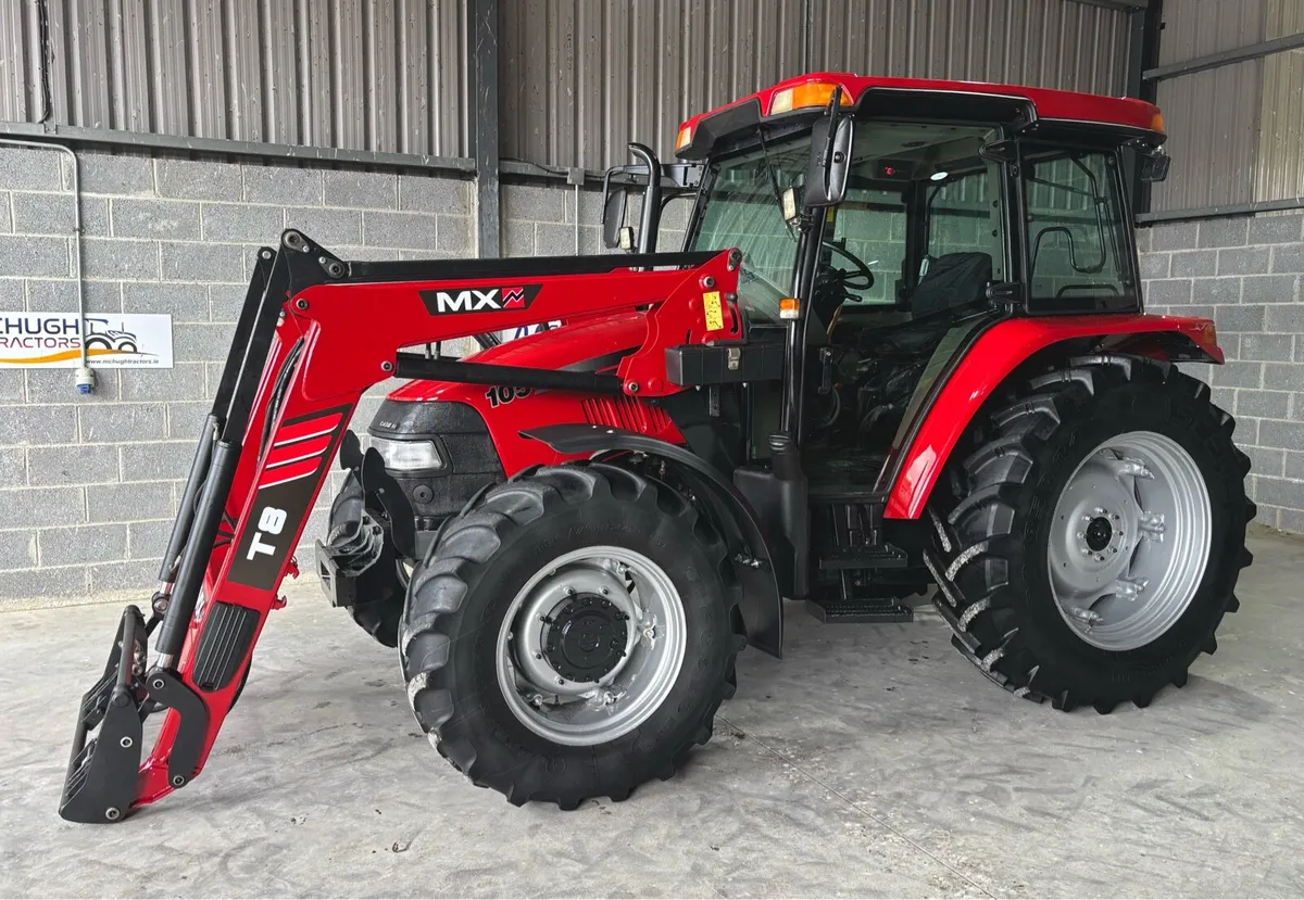 12 CASE JXU105 c/w MX Loader **MINT** - Image 4