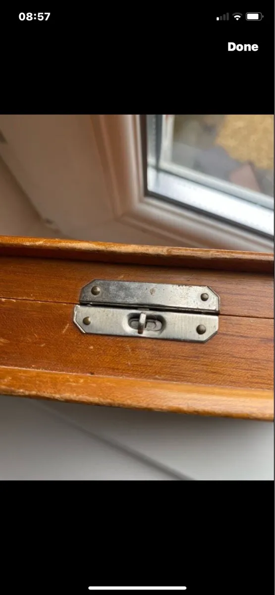 Vintage Cigar Timber Box - Image 4