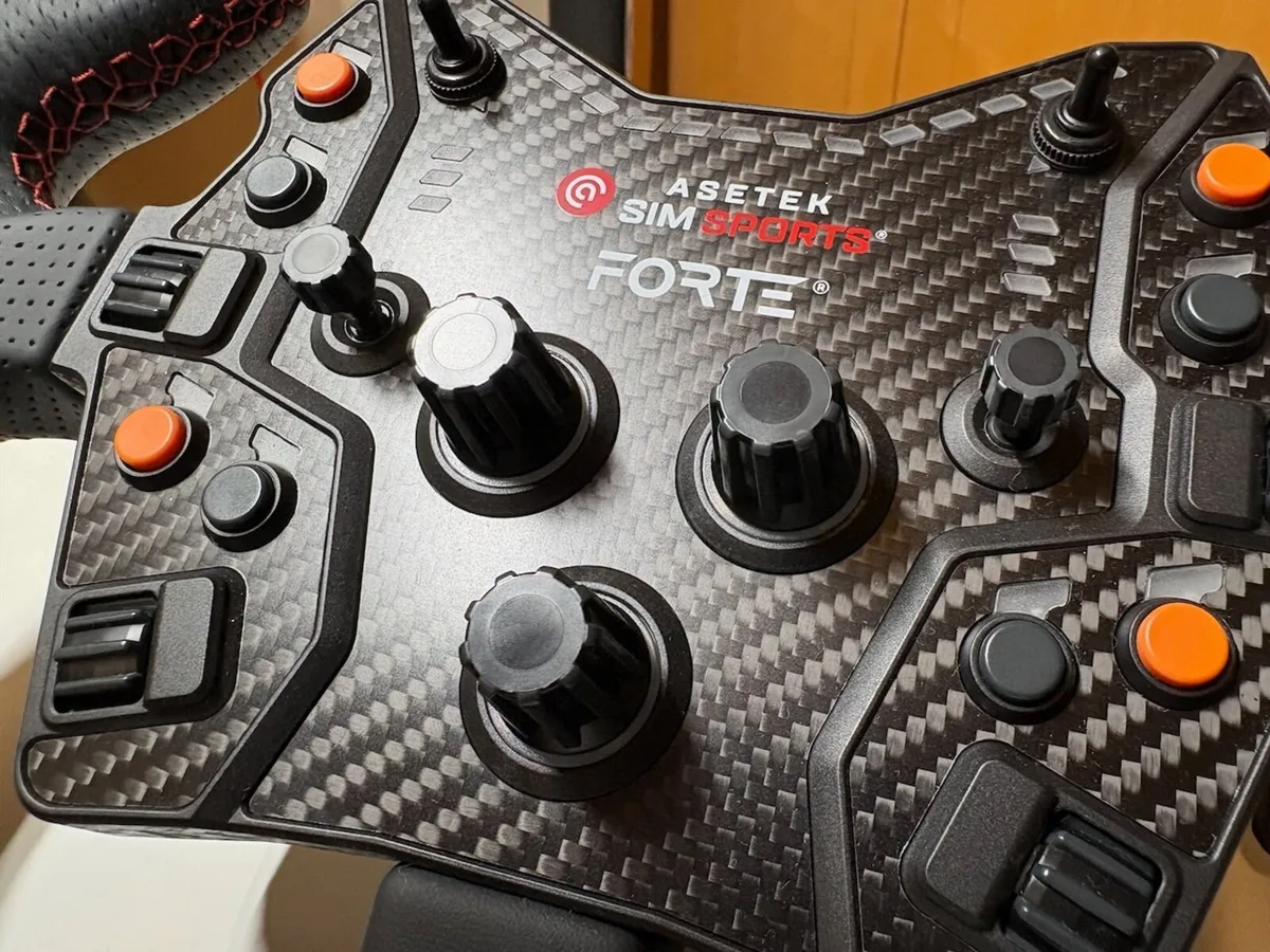 Asetek Forte GT button box and wheel bundle - Image 4