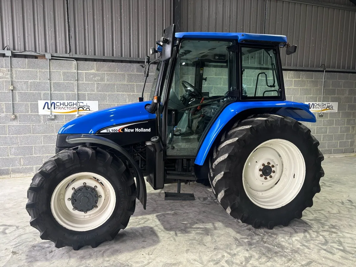 NEW HOLLAND TL100, Manual Shuttle, no electrics - Image 4