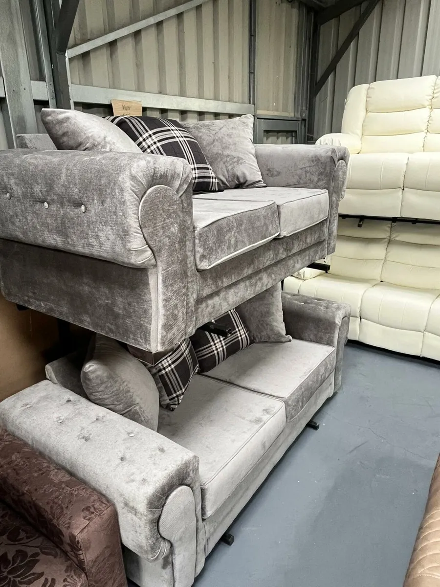 Nicole fabric suite sofa - Image 3