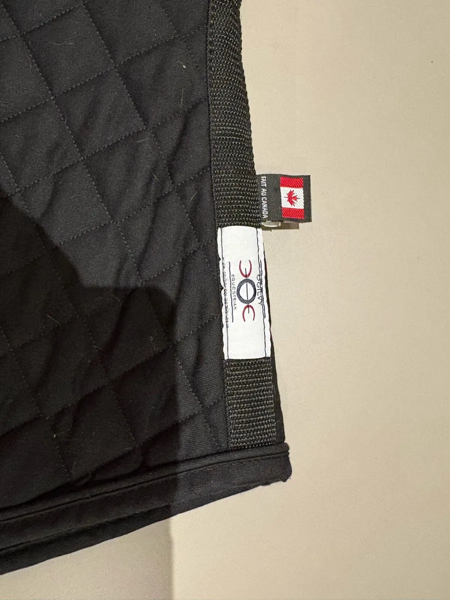 Ogilvy  Black saddle pad - Image 3