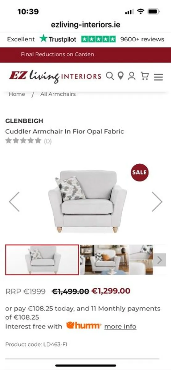 Settee suite - Image 3