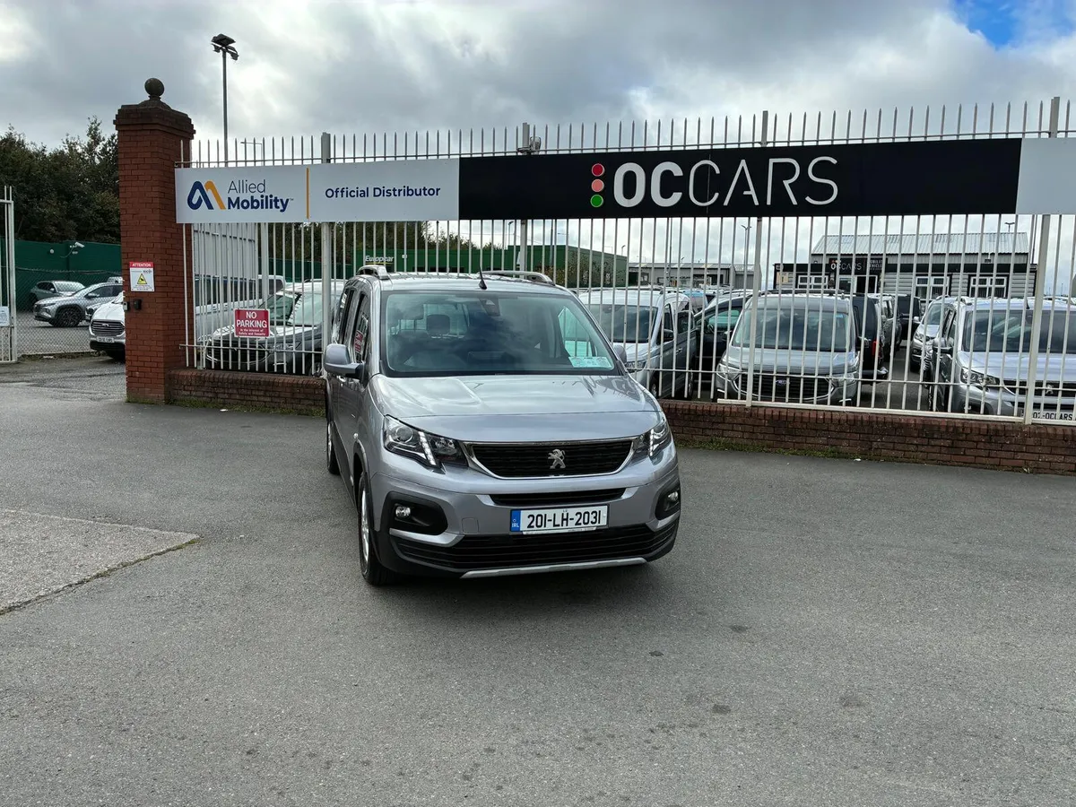 2020  Peugeot Rifter 6s + WC - Taxi Spec - Image 1