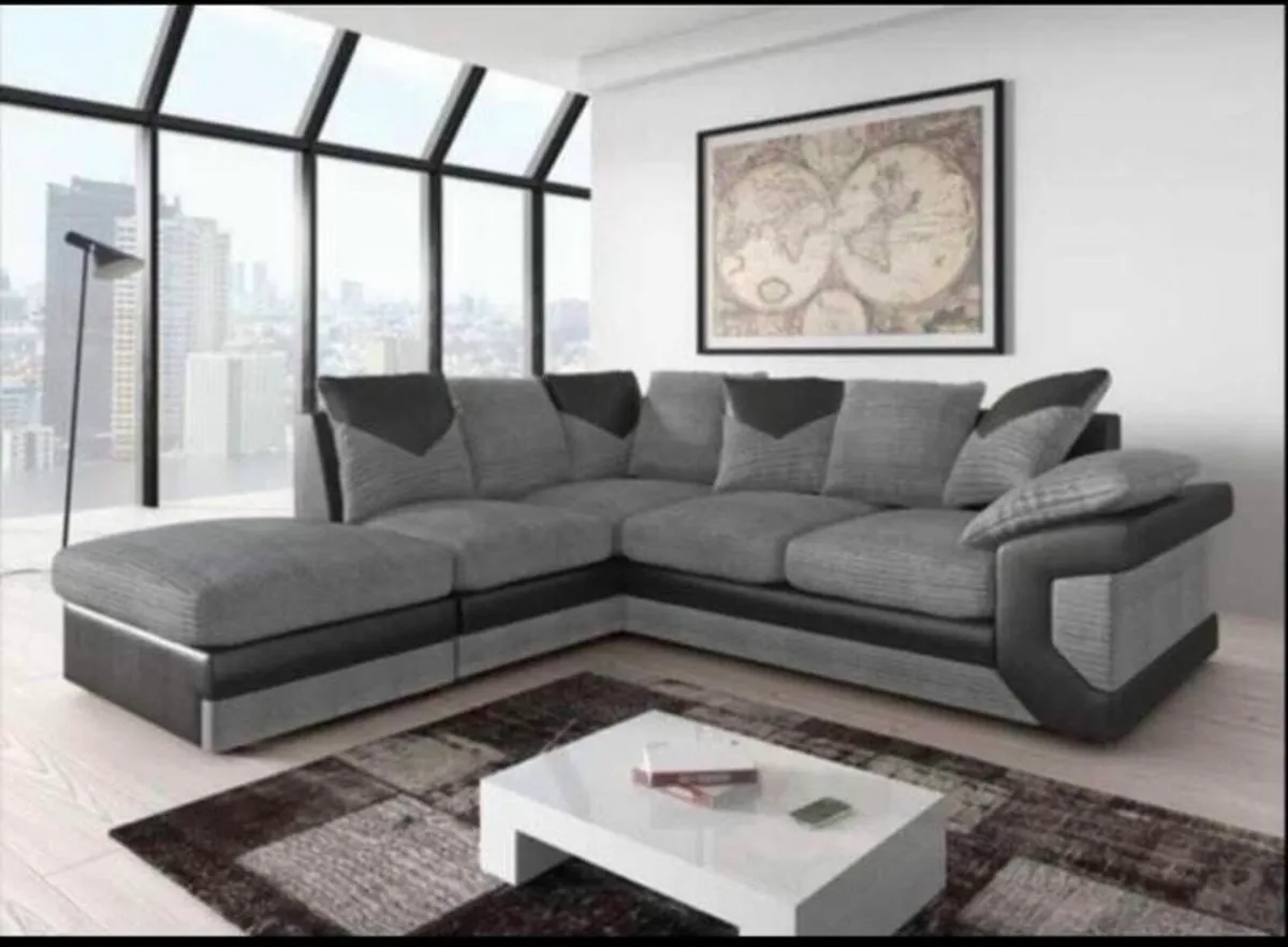 Dino fabric corner sofa