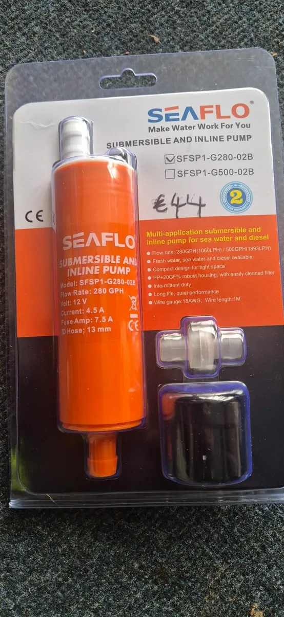Inline pump Suitable for saltwater and diesel ⛽️ - Image 2